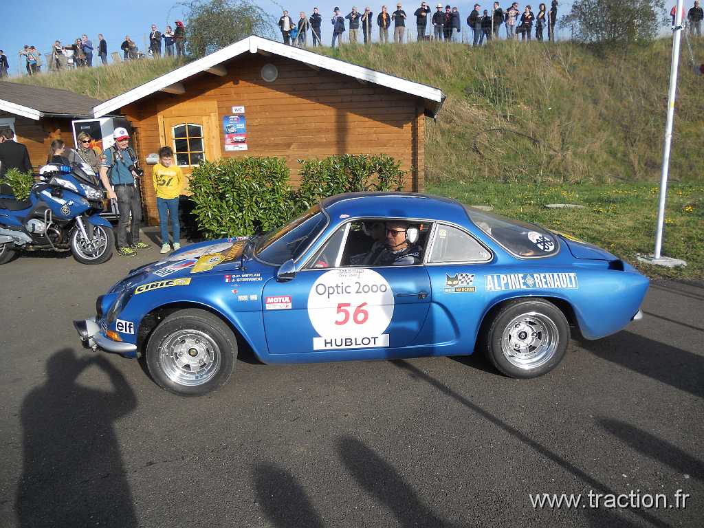 2014_Tour_Auto (42).JPG - Tour Auto 2014 Optic 2000, Anneau du Rhin, participant N° 56 MEYLAN/STERVINOU CHE/FRA ALPINE A 110 1600S 1970